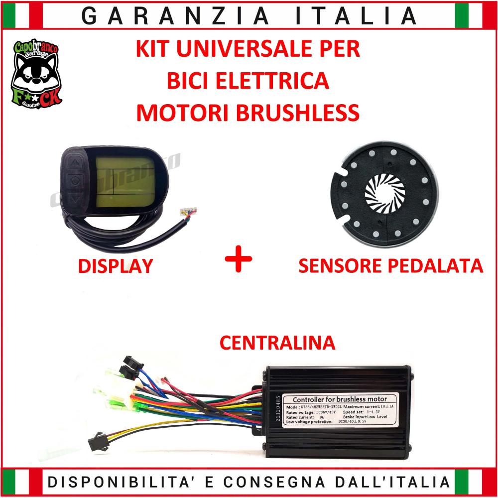 Kit Control Unit + Display LCD5 + Universal Pas 36 / 48V 18A Brushless Motors