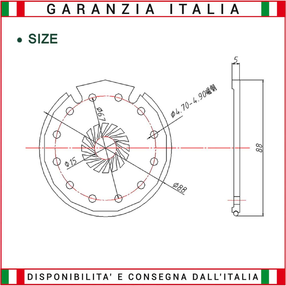 PAS Sensor Pedal Assist KT-D12L with UPG connection