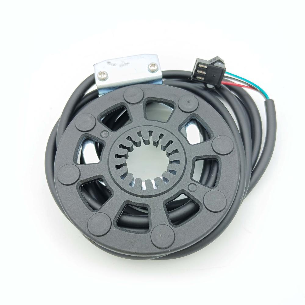 Sensore PAS Pedalata Assistita 8 Magneti- Lato destro (lato corona) - attacco Normal Cable