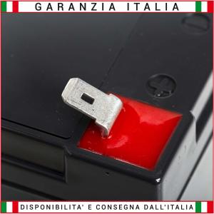 BATTERIA AL PIOMBO CICLICA ALTA SCARICA 12V 15Ah 