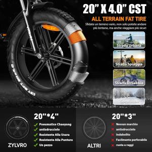 Bici Elettrica Vitilan V3 2.0 - Nera