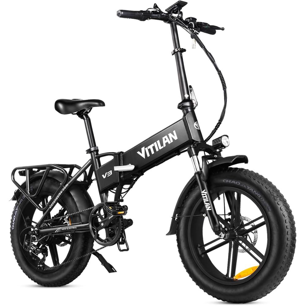 Bici Elettrica Vitilan V3 2.0 - Nera