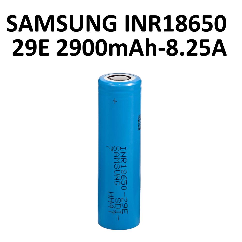 Cella Litio SAMSUNG INR18650-29E 2900mAh - 8.25A