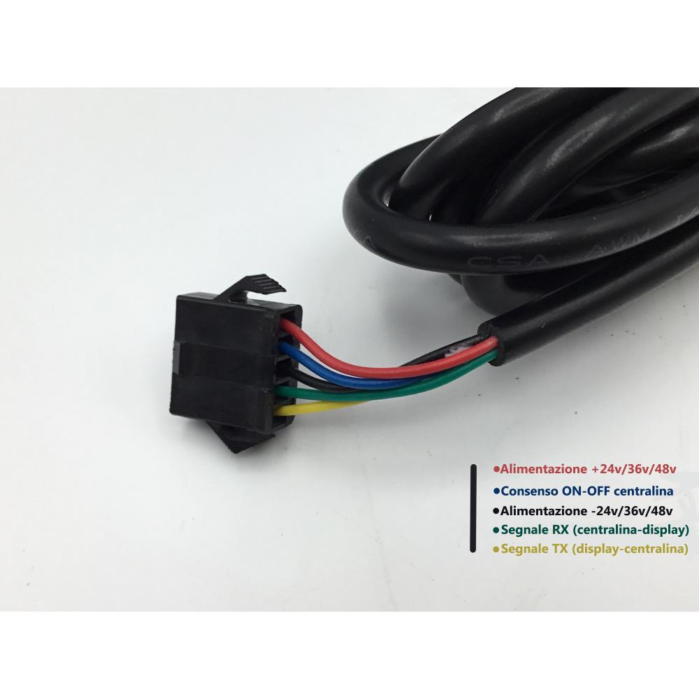 Display LED 36/48 Volt modello 880 - Connessione Standard 