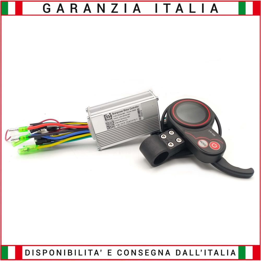 Accelerator + Controller Display Kit for 36/48V 19A 250/350W brushless motors