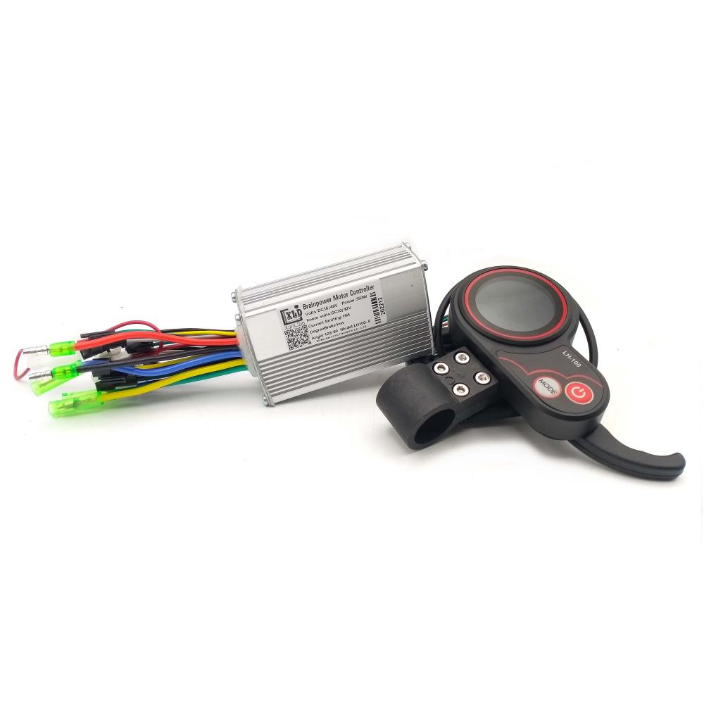 Accelerator + Controller Display Kit for 36/48V 19A 250/350W brushless motors