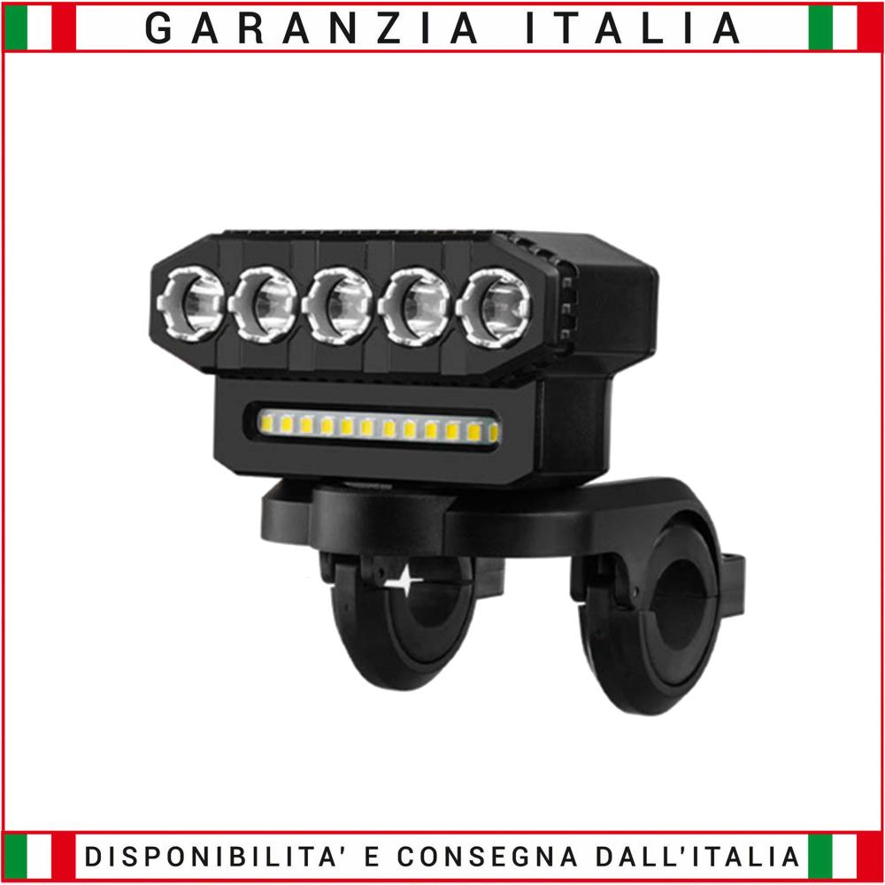 Luce faro anteriore 5 + 12 LED