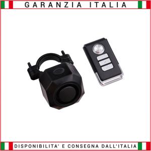 Allarme antifurto con telecomando per Bicicletta, monopattino, scooter elettrico
