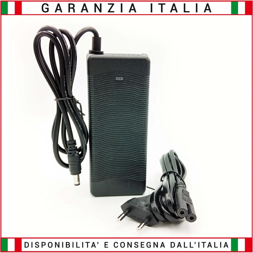 Caricabatterie per batterie al  PIOMBO 36V 2.0A - CON VENTOLA BICI MONOPATTINO