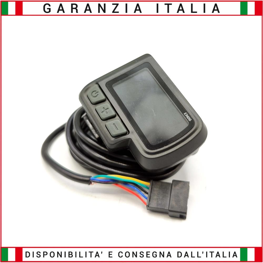 Display Schermo LCD bici elettrica EN06 con attacco USB e bike 