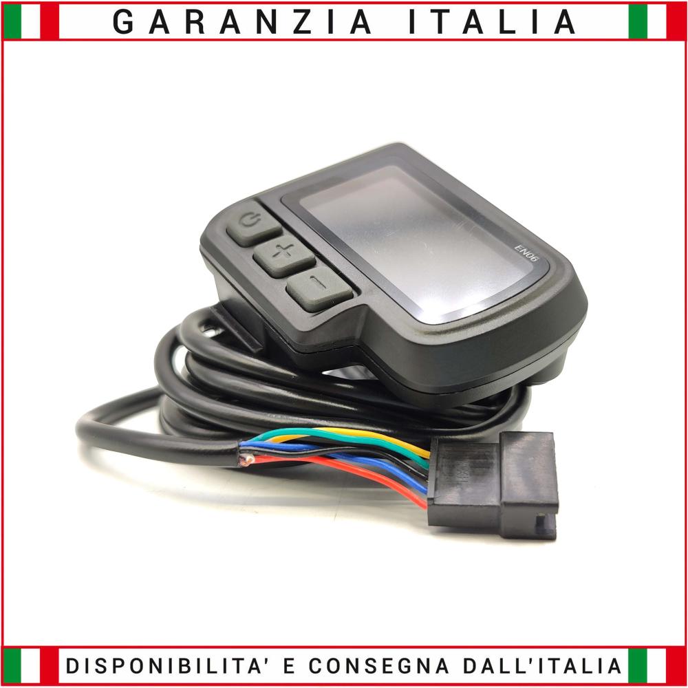 Display Schermo LCD bici elettrica EN06 con attacco USB e bike 