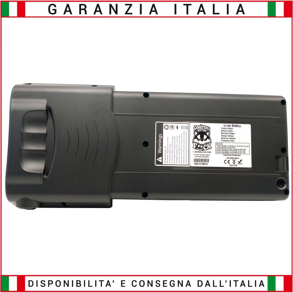 Batteria Portapacchi Litio 36 Volt 10.4 Ah (374.4Wh) Bici Elettrica