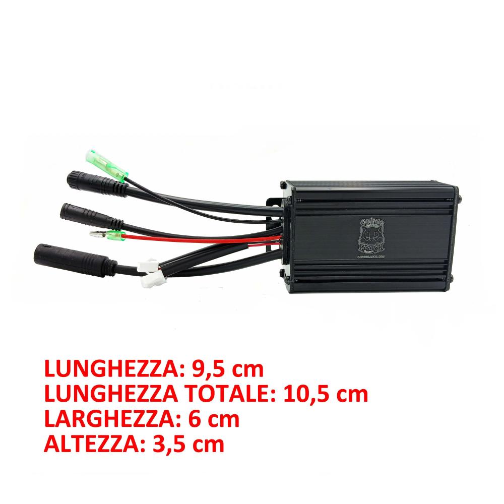 Centralina KT 36/48V 18A - con e senza Effetto Hall - connessione UPG