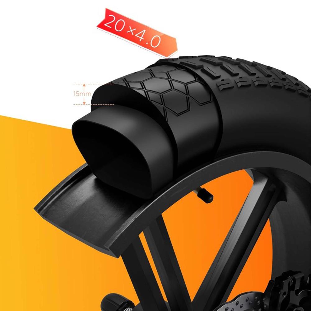 Anti-puncture flap insert for 20x4 e-bike fat bike tires