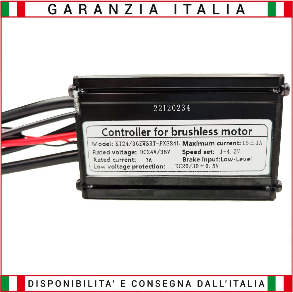 Centralina KT Bici elettrica 24 36 Volt 15A 250w 350W con e senza sensori hall connessione UPG