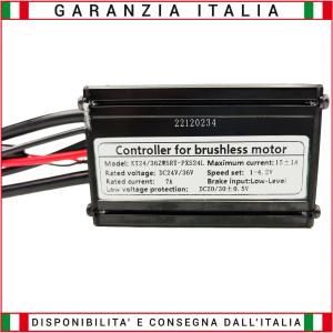 Centralina KT Bici elettrica 24 36 Volt 15A 250w 350W con e senza sensori hall connessione UPG