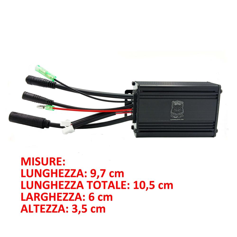 Centralina KT 48V 22A - con e senza Effetto Hall - connessione UPG