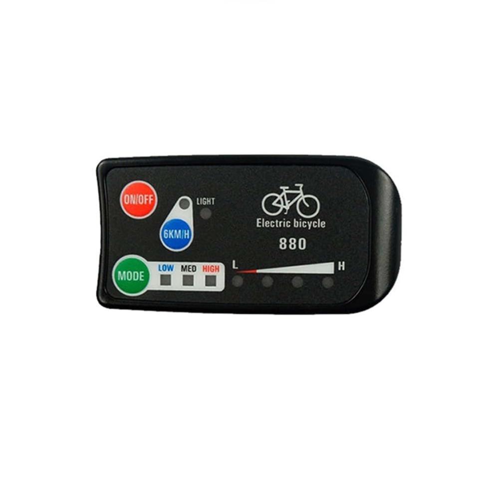 Display Bici Elettrica LED 36/48 Volt modello 880 Connessione UPG