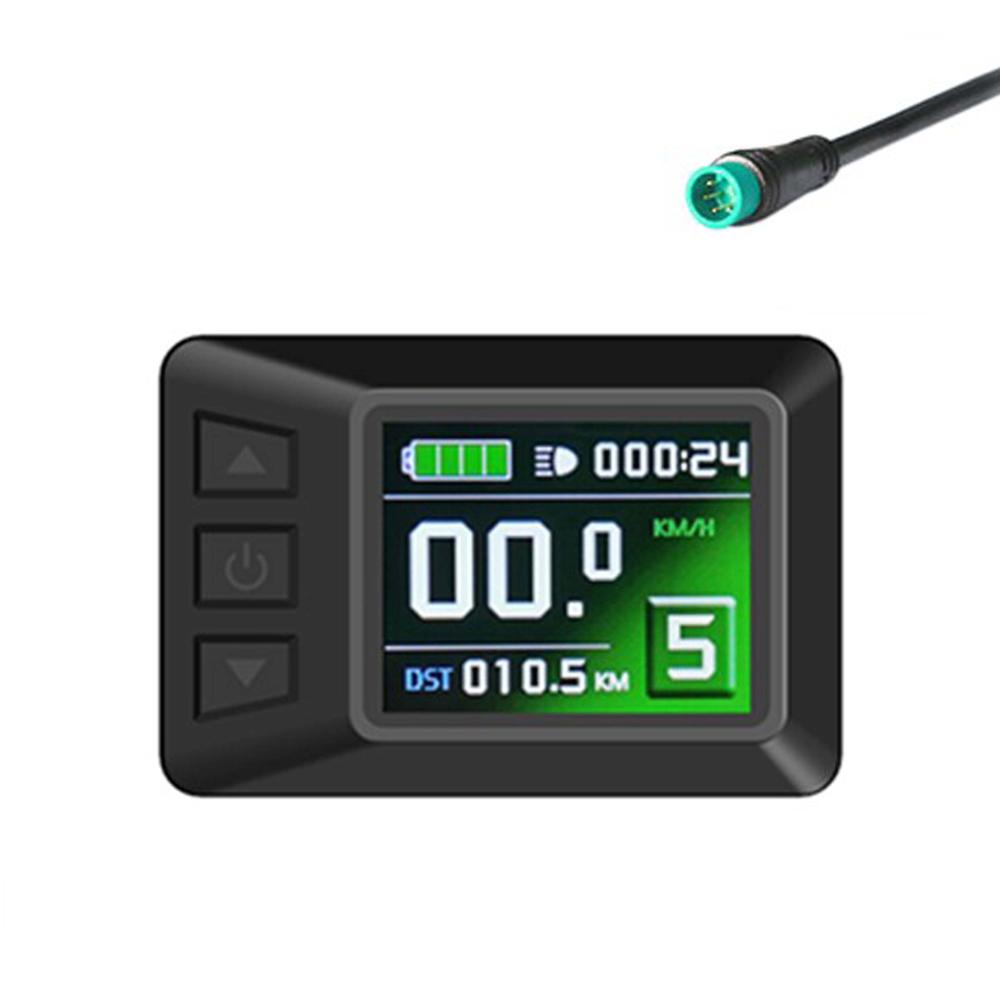 Display KT LCD7C a colori 24/36/48 Volt - Connessione UPG bici elettrica