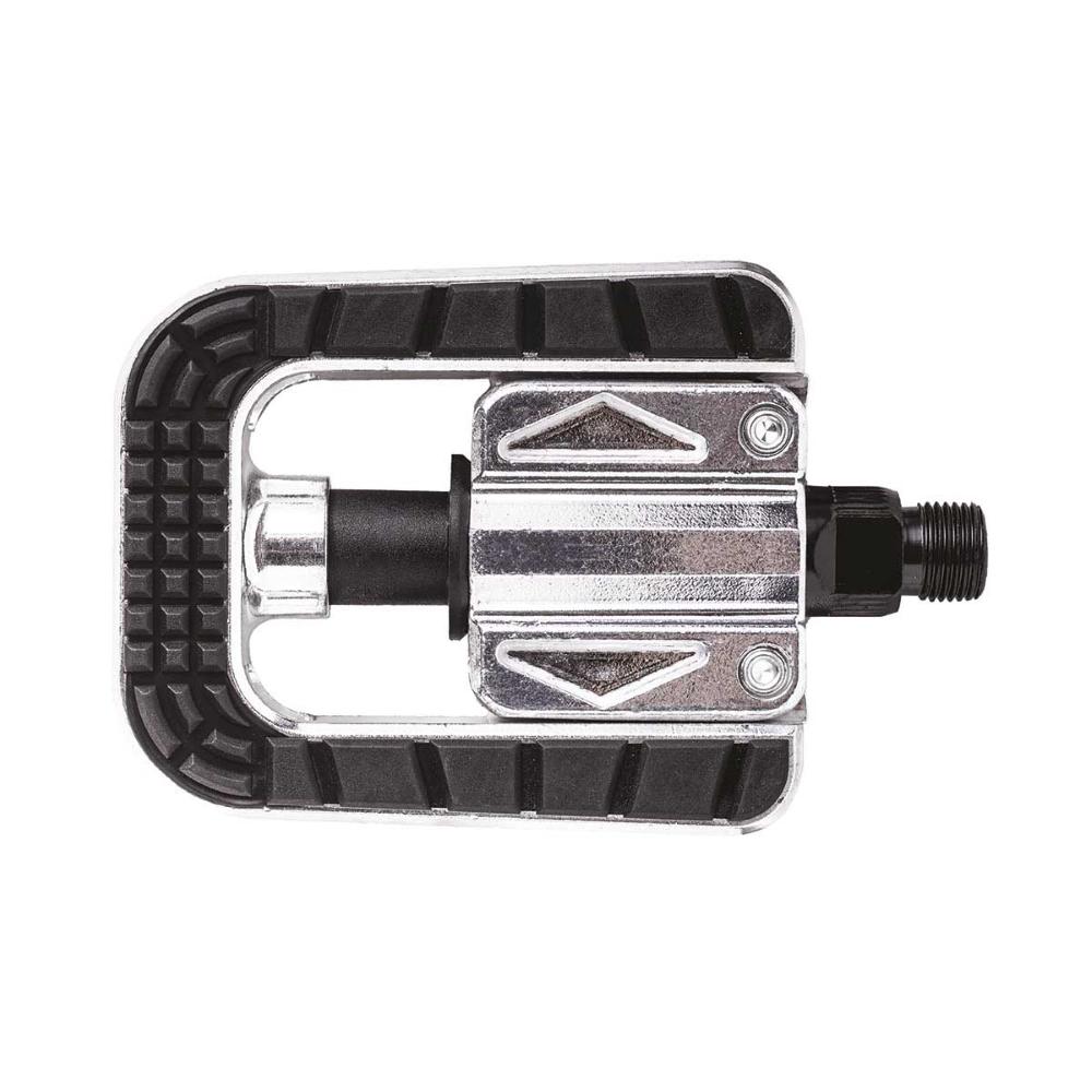 Coppia pedali pieghevoli in alluminio