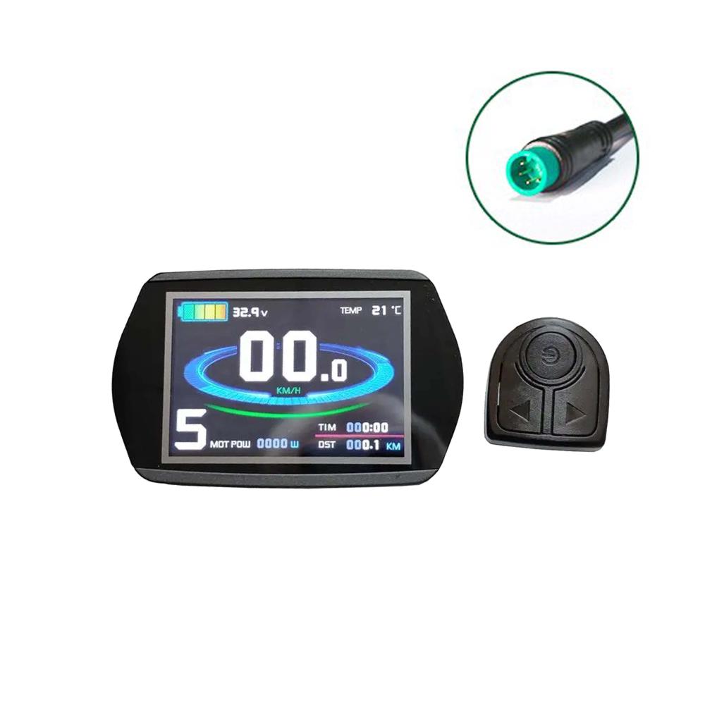 Display a colori KT LCD8YN per bici elettrica connettori UPG