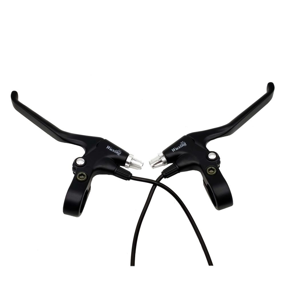 Coppia Leve freno nere per Bicicletta Elettrica E-Bike - Connessione UPG
