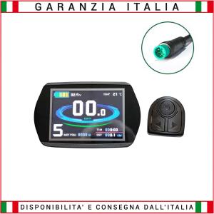 Kit Centralina + Display LCD8YN + Pas + Cablaggio Universale 48V 22A UPG Motori Brushless