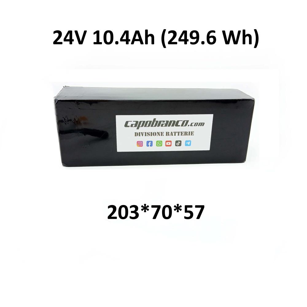 Interno Batteria 24 Volt 10.4 Ah Litio (249,6 Wh)