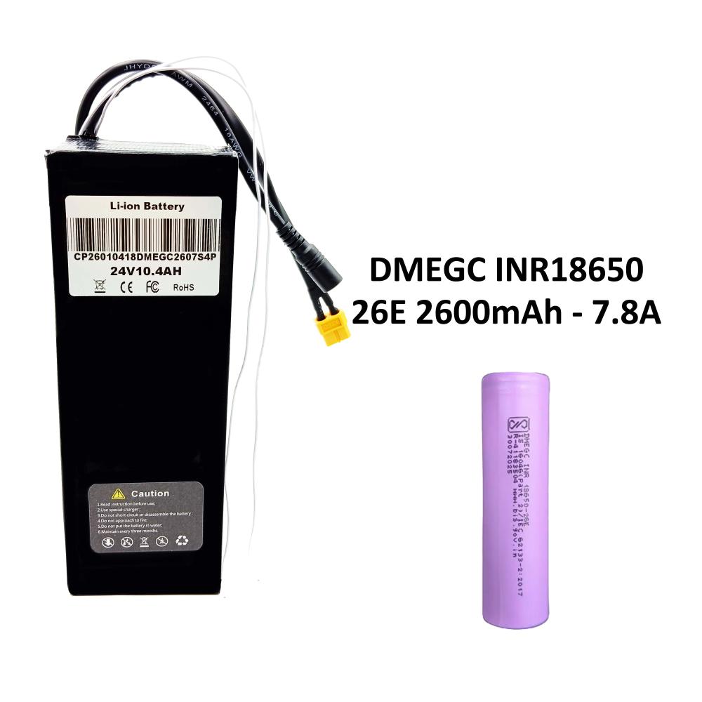 Interno Batteria 24 Volt 10.4 Ah Litio (249,6 Wh)