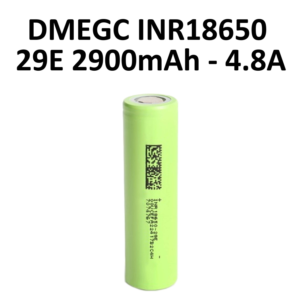 Cella DMEGC INR18650-29E 2900mAh - 4.8A
