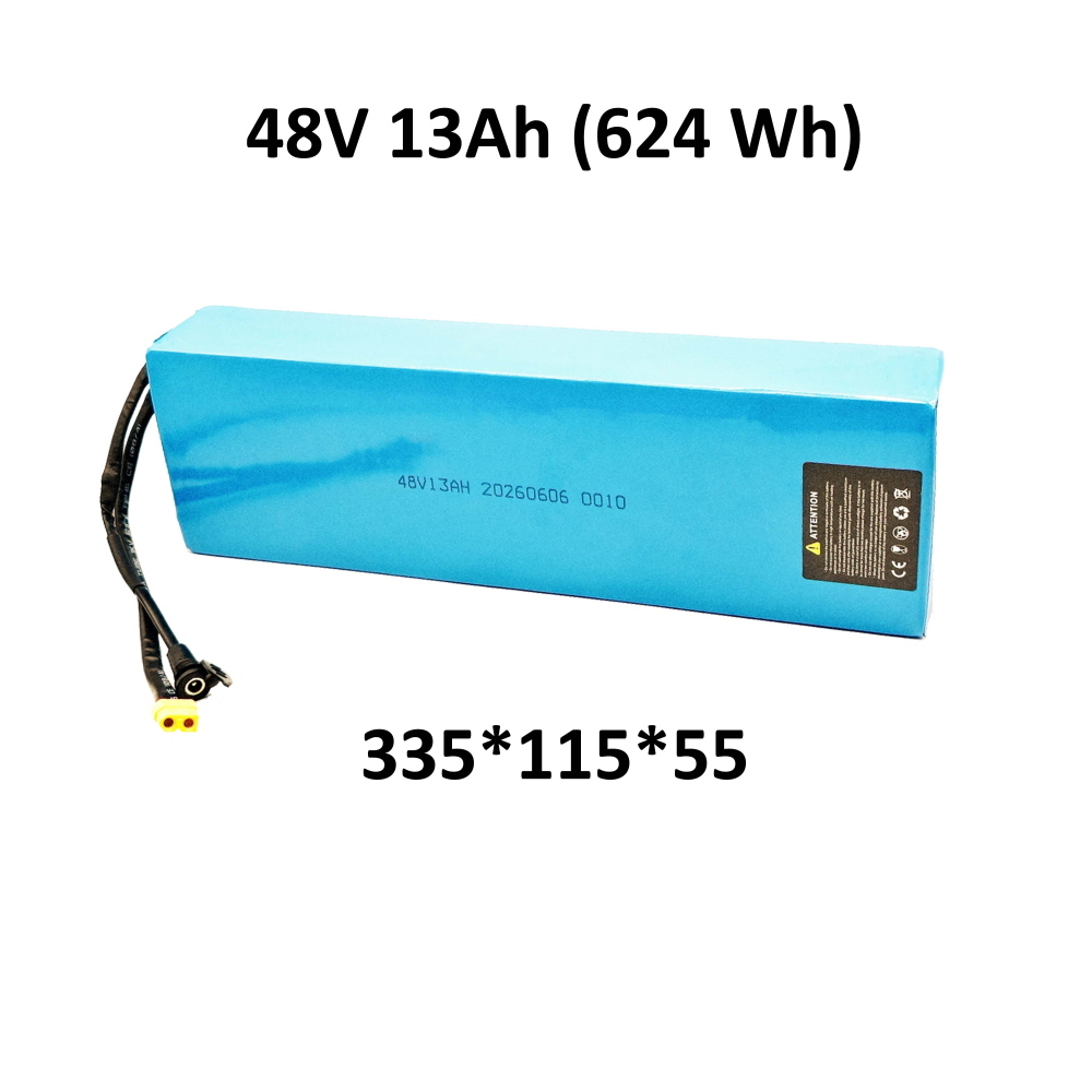 Interno Batteria 48 Volt 13 Ah Litio (624 Wh) - MISURE: 335x115x55mm