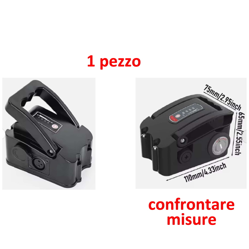 Coperchio batteria sottosella 48V
