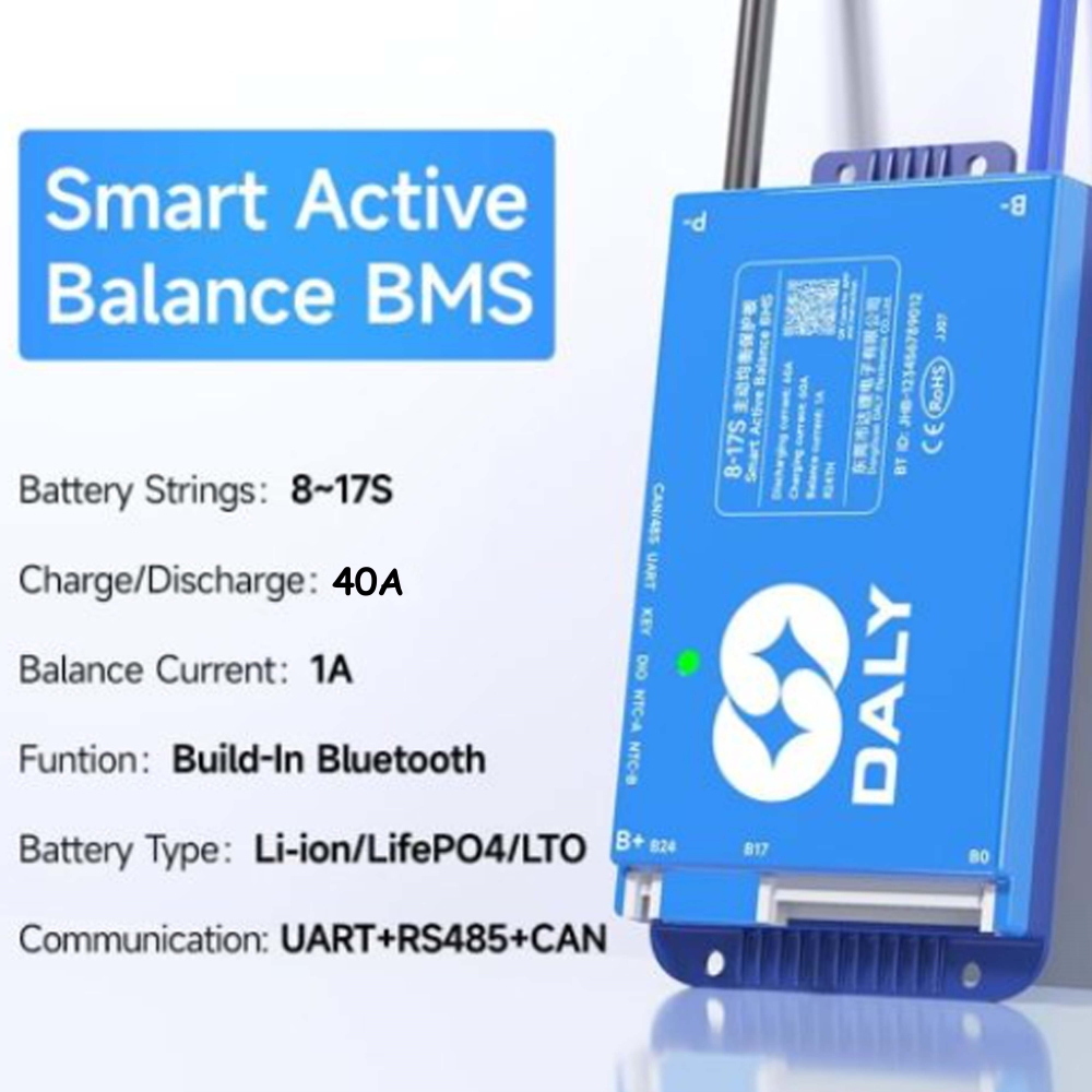 BMS 8S-17S 40A DALY - NUOVA GENERAZIONE
