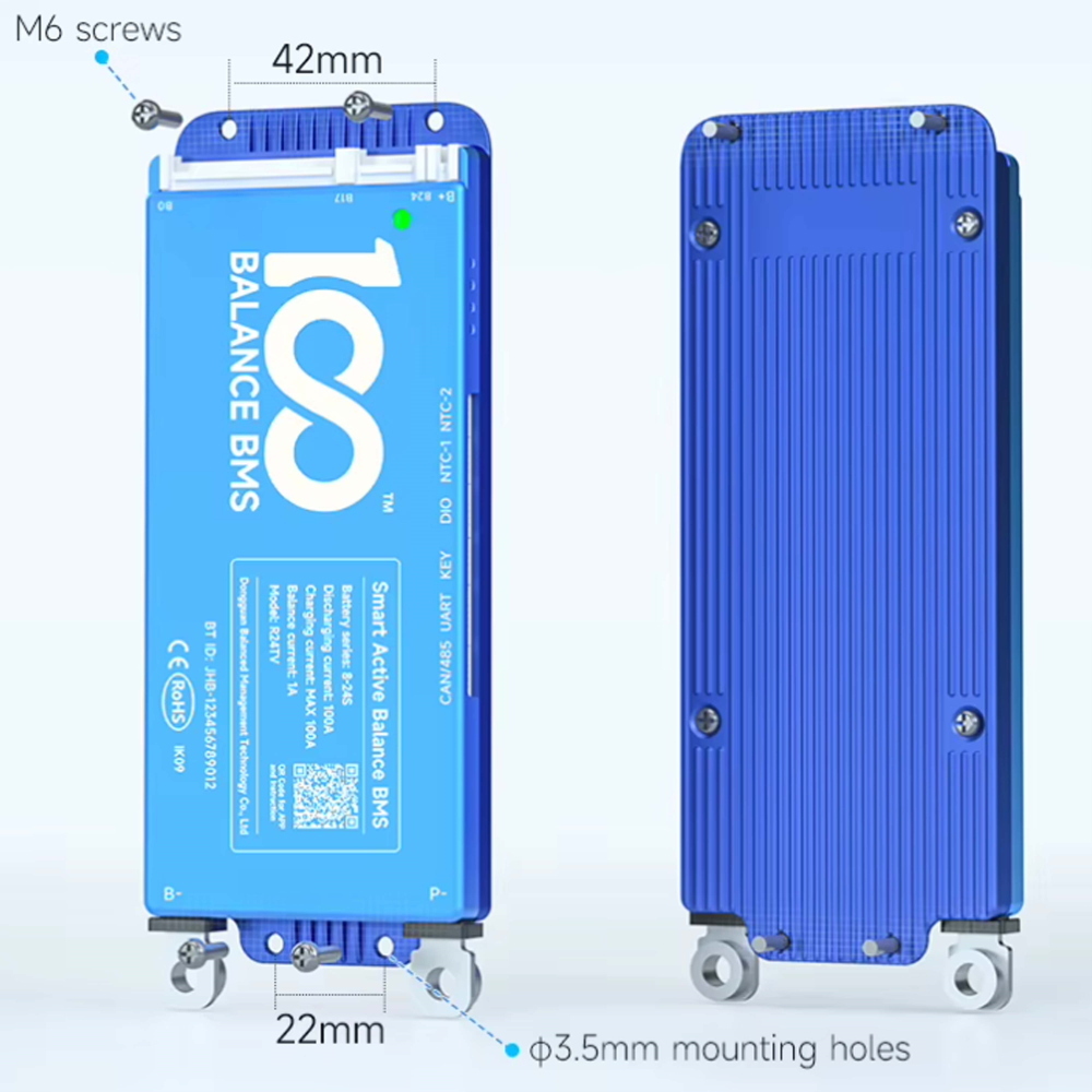 BMS 8S-24S 100A DALY - NUOVA GENERAZIONE