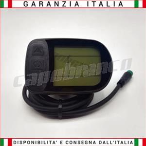 Prodotto: ML00080 - Display KT- LCD5 24/36/48 Volt - Connessione UPG -  Capobranco (RICAMBI BICI ELETTRICHE - Display) - Capobranco Shop